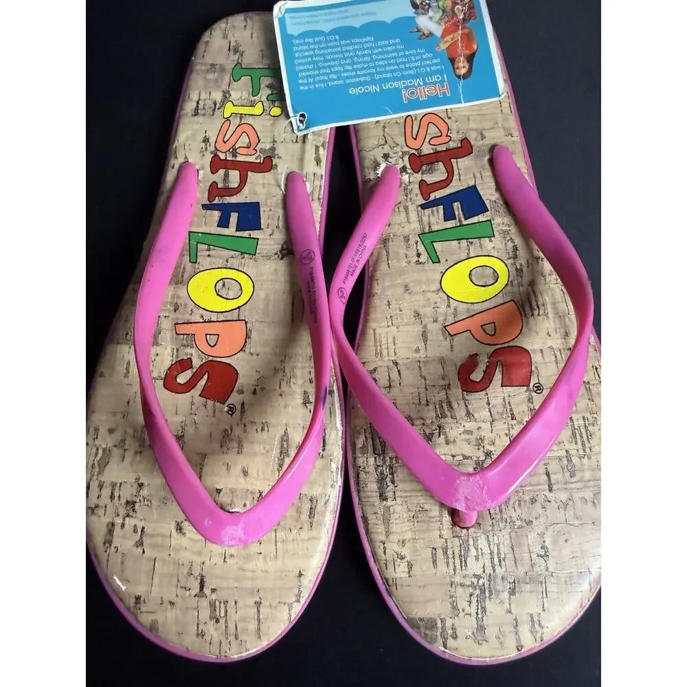 Fish Flops Girls Size 6 / XL DEFECTS
